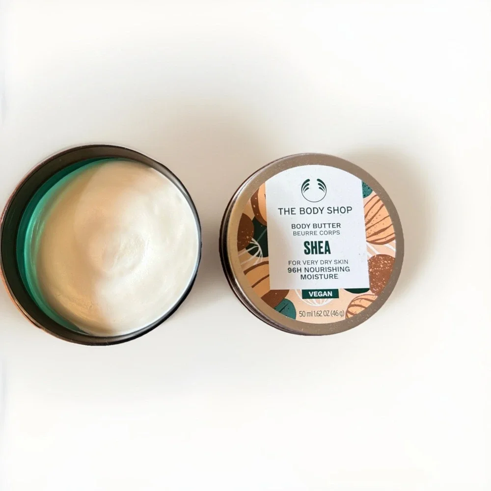 The Body Shop Body Butter Shea Vegan 50mL Moisturizer Dry Skin
